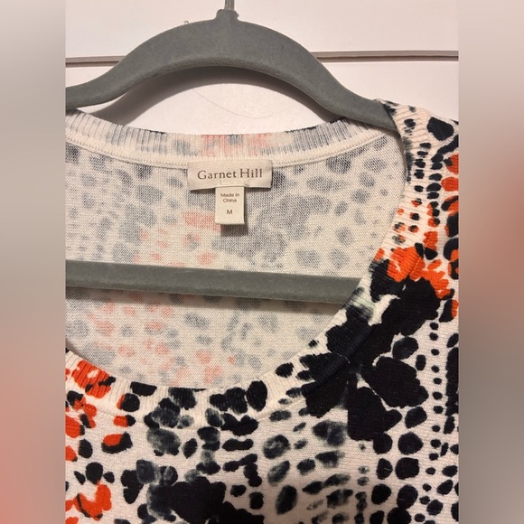 Garnet Hill Sweaters Garnet Hill Organic Cotton Pocket Detail Sweater Tunic M - Picture 4 of 9